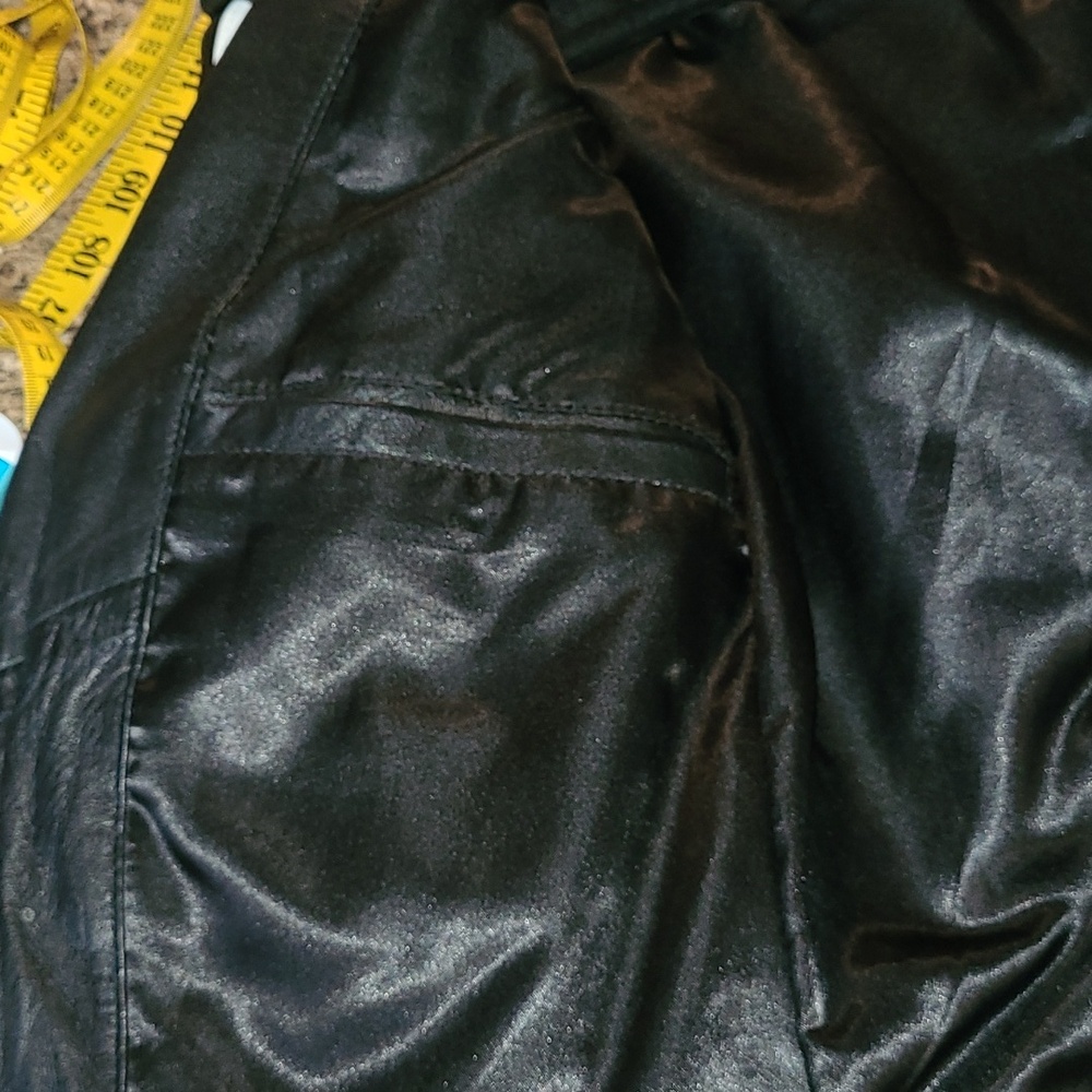 Killstar Black & White Real Leather Jacket - Picture 8 of 11